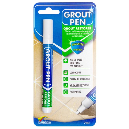 Grout pen white tile - grout,