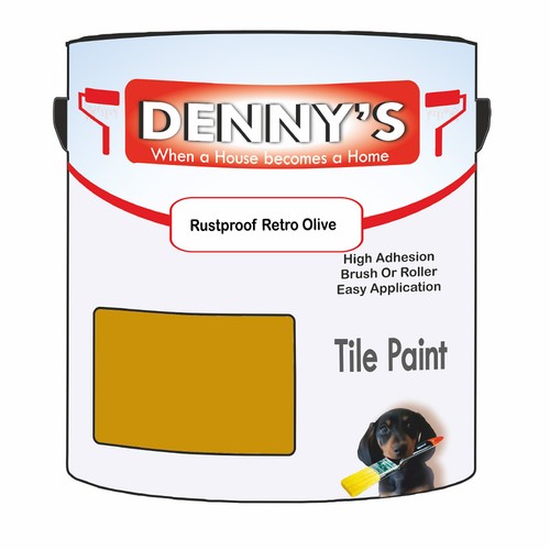 Tile paint 500ml 125 - tile, &