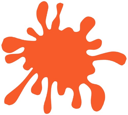 Large paint splat - large,
