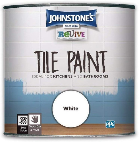 Upcycling tile paint white - -,