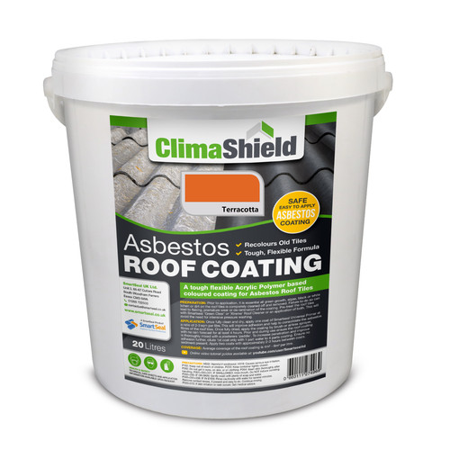 Asbestos roof coating - roof, sealer