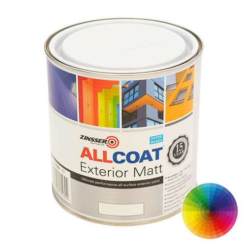 Zinsser allcoat matt water - allcoat,